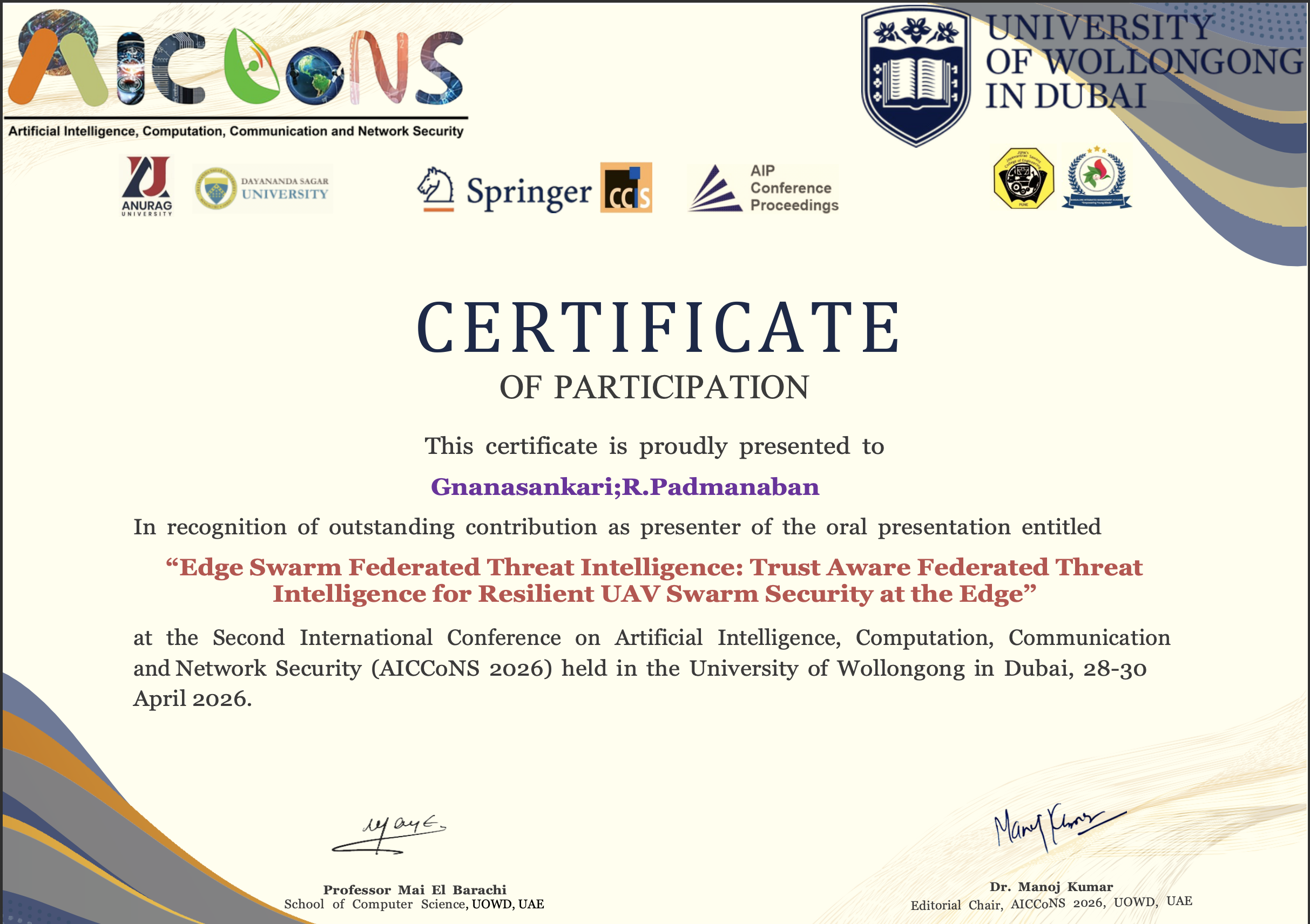 ConferenceCertificate