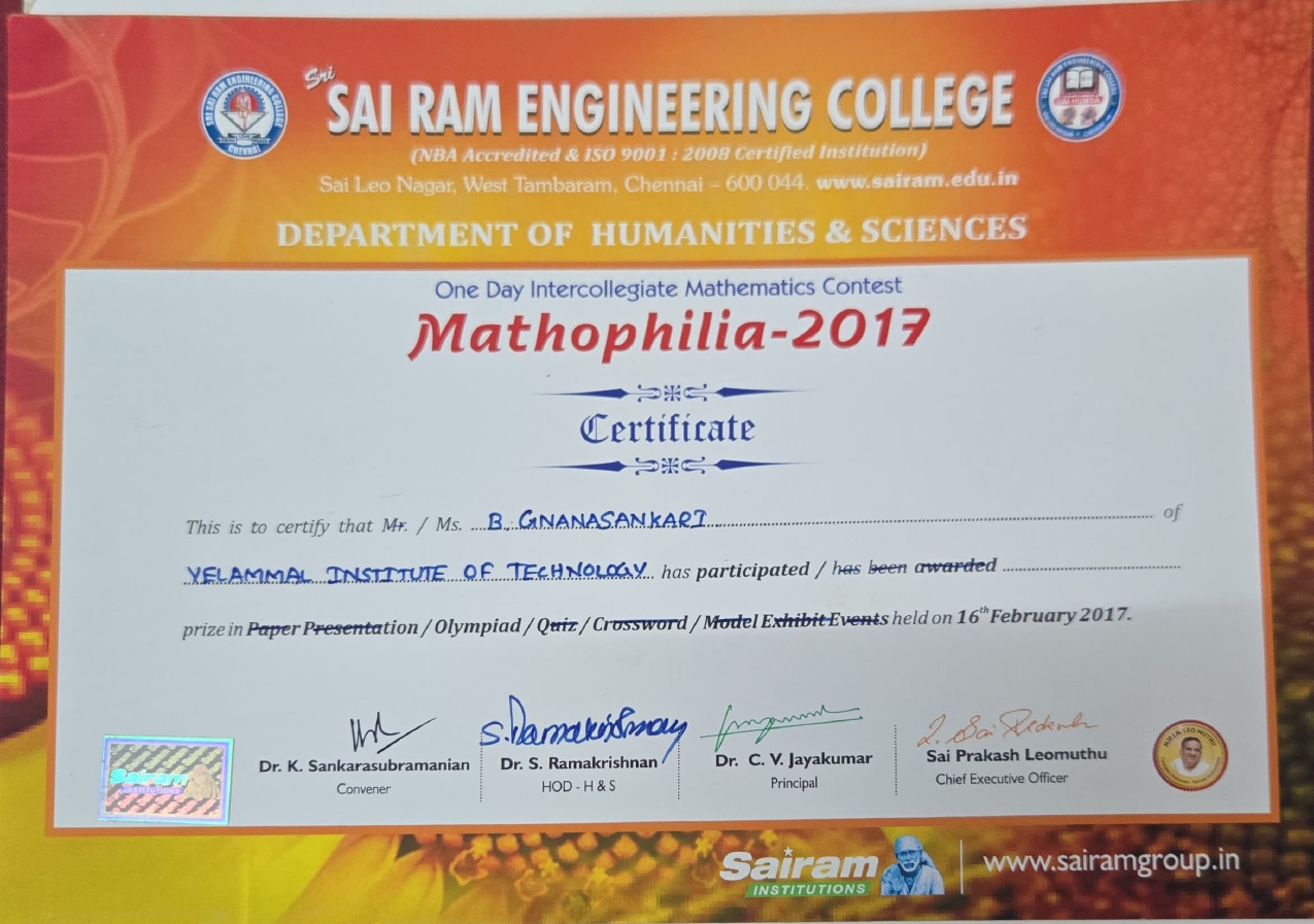 Maths_Olympoid_Sairam