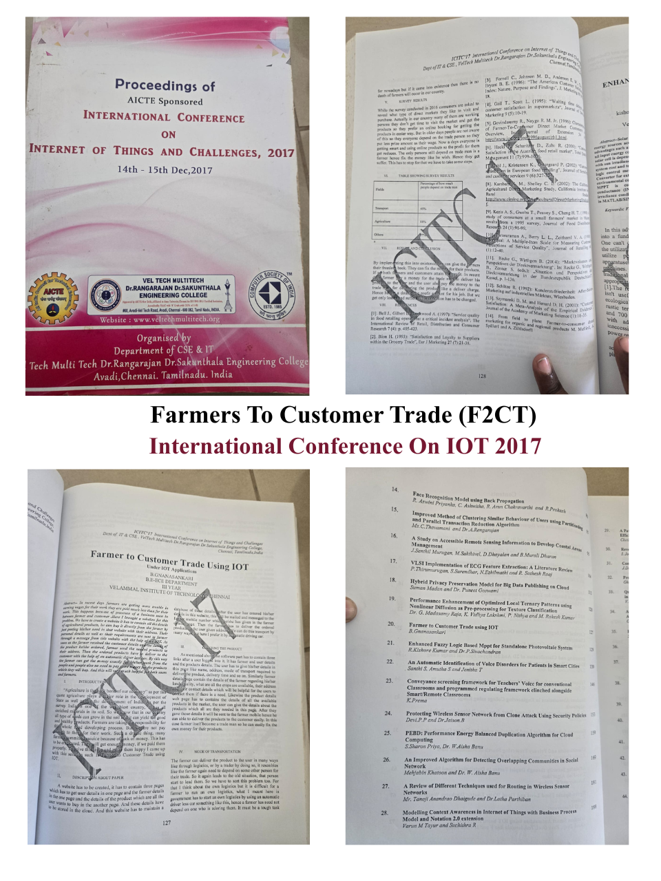 Farmers To Customer Trade IOT Conference